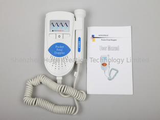 China 12o Máquina Fetal de Doppler do bolso da semana, pulsação do coração Doppler do bebê fornecedor