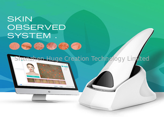 China Máquina facial de alta resolução do analisador da pele da cor vermelha para a umidade/enrugamento da pele fornecedor