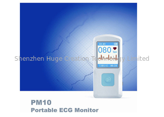China Eletrocardiógrafo móvel Handheld do ECG da exposição ECG do LCD da máquina do ultrassom de PM10 Bluetooth fornecedor