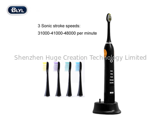 China Dentes recarregáveis sônicos da escova de dentes elétrica que claream o equipamento dental carregável da escova de dentes fornecedor