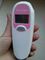 Monitor de coração cor-de-rosa portátil do bebê da gravidez da cor do mini tamanho, bolso doppler fetal fornecedor