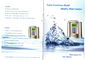 Água alcalina portátil Ionizer com 5/3 placas do eléctrodo fornecedor
