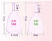 copo macio S -1801 do período menstrual do silicone 20Ml reusável cor-de-rosa/branco/roxo fornecedor