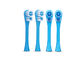 Cabeças frente e verso da escova da substituição colorida para a escova de dentes elétrica das crianças fornecedor