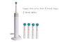 escova de dentes elétrica da vibração recarregável de 2 modos, compatablity principal da escova com o tipo IPX7 impermeável fornecedor