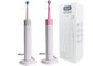 Cor cor-de-rosa e cinzenta da escova de dentes elétrica oral de oscilação giratória da escova de dentes B da compatibilidade fornecedor