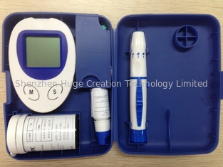 China Medidor da glicose do diabetes do sangue do pacote da caixa de cor com tira de teste 25pcs fornecedor