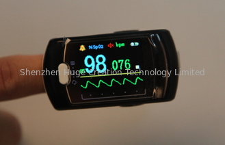 China Sensor do oxímetro do pulso da ponta do dedo com Li-Baterias recarregáveis fornecedor