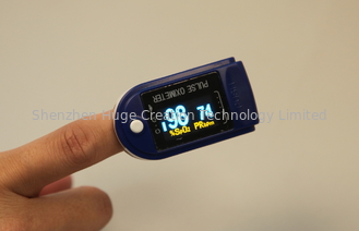 China Oxímetro do pulso da ponta do dedo de Bluetooth, exposição da Duplo-cor OLED fornecedor