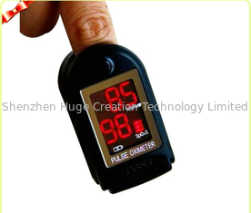 China Mini oxímetros pretos do pulso da ponta do dedo para o CE da barra do oxigênio fornecedor