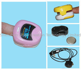 China O oxímetro cor-de-rosa pediatra do pulso da ponta do dedo com exposição de diodo emissor de luz FDA aprovou fornecedor