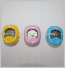 China Mini leituras infantis do oxímetro do pulso da ponta do dedo integradas com ponta de prova SpO2 fornecedor