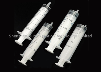 China Injetor descartável plástico da seringa sem agulhas 3ml, 5ml, 10ml, 60ml, 80ml, volume 100ml opcional fornecedor