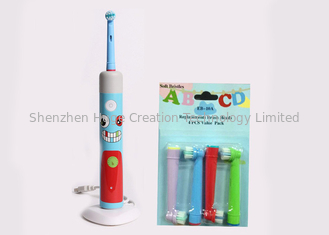 China A cerda azul oral compatível do indicador de B caçoa a escova de dentes elétrica para crianças fornecedor