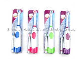China As cabeças giratórias da escova da escova de dentes 2 das crianças da escova de dentes elétrica waterproof escovas orais fornecedor