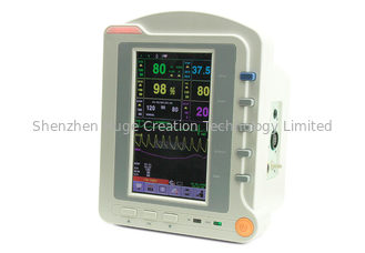 China Monitor paciente portátil de alta resolução com exposição da Completo-ligação ECG fornecedor